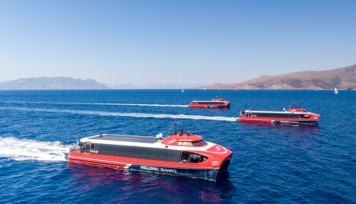 Έρχονται δύο υπερσύγχρονα Aero Highspeed στον Αργοσαρωνικό
