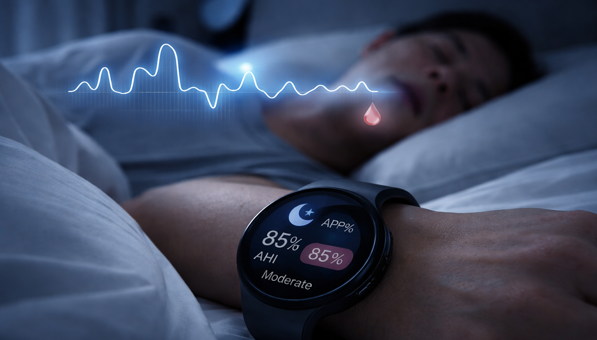 Υπνική άπνοια: Πώς η τεχνολογία φέρνει τη διάγνωση στον καρπό μας