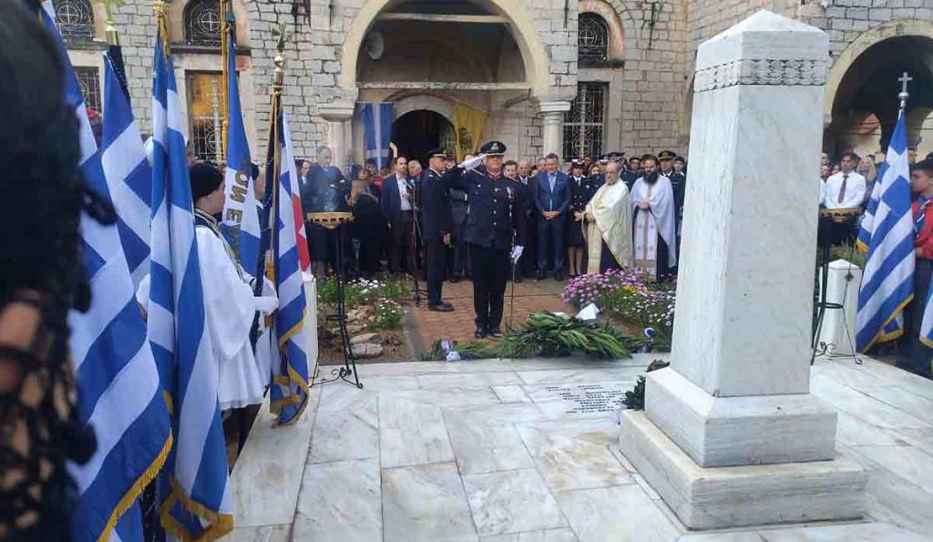 Άη Γιάννης Άργος κατάθεση στεφάνων