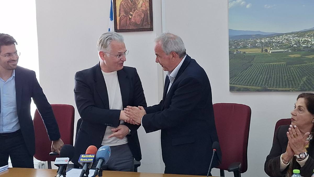 Έπεσαν οι υπογραφές για την ανάπλαση του κέντρου Νεμέας