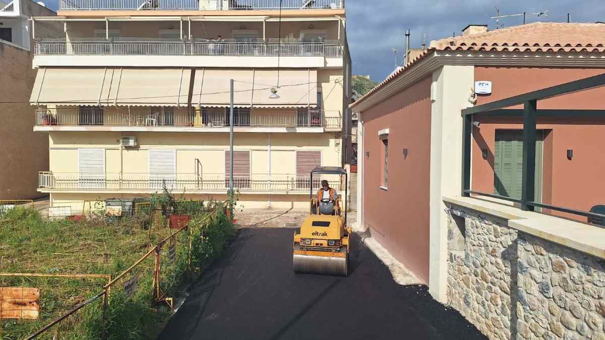 Ολοκληρώθηκαν οι ασφαλτοστρώσεις σε κεντρικούς δρόμους του Άργους