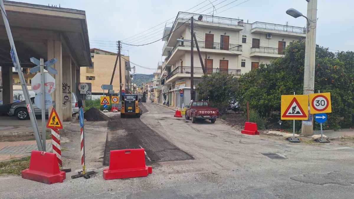 Σε τροχιά αναβάθμισης το οδικό δίκτυο στο Άργος
