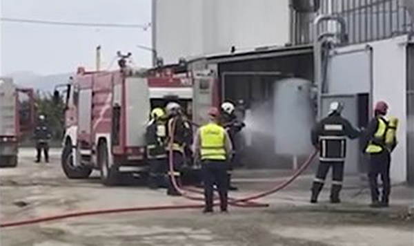 Σενάριο σοβαρού βιομηχανικού ατυχήματος στο Άργος