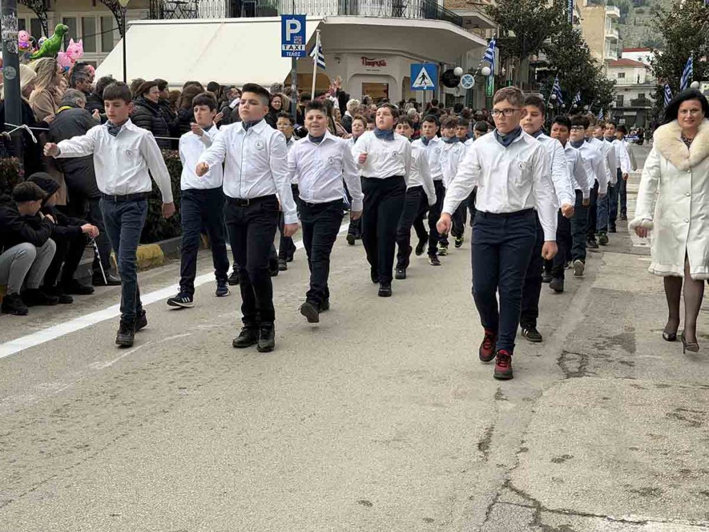 Εορτασμός 25ης Μαρτίου 2026 στο Άργος παρέλαση