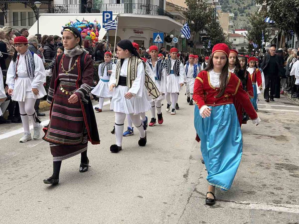 Εορτασμός 25ης Μαρτίου 2026 στο Άργος παρέλαση