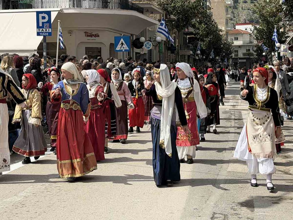 Εορτασμός 25ης Μαρτίου 2026 στο Άργος παρέλαση