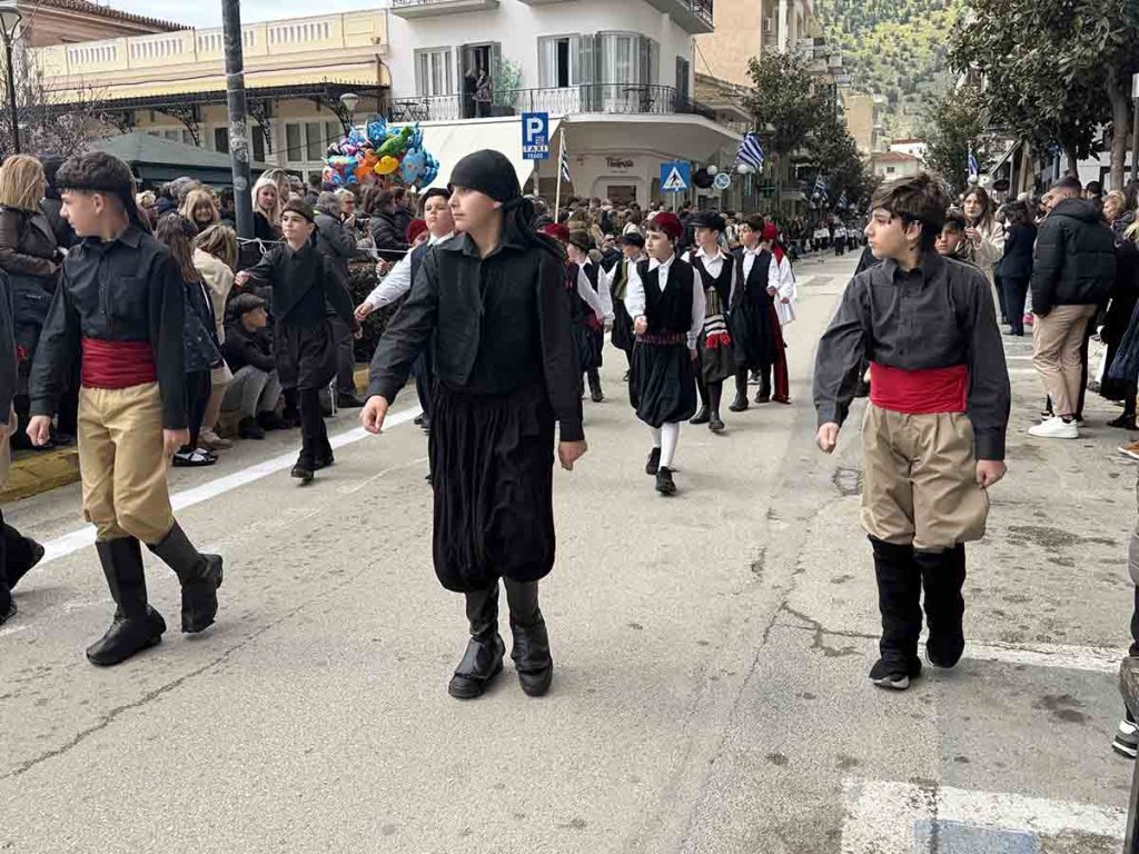 Εορτασμός 25ης Μαρτίου 2026 στο Άργος παρέλαση