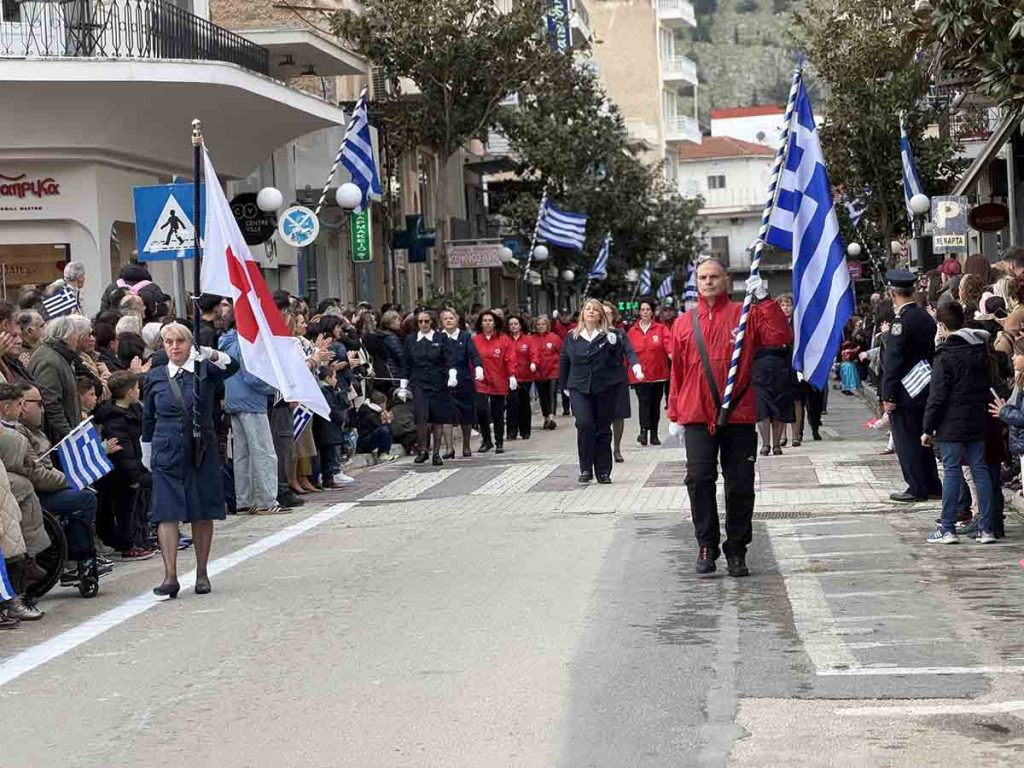 Εορτασμός 25ης Μαρτίου 2026 στο Άργος παρέλαση