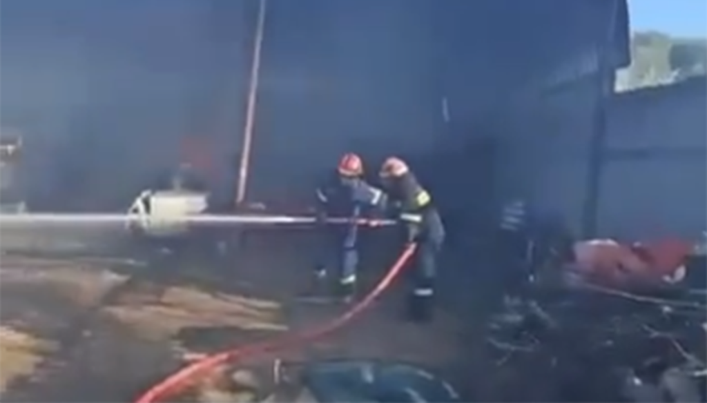 Φωτιά στη Μαραθιά Δρεπάνου