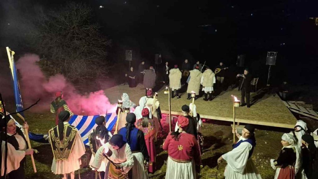 Αναβίωση ξεσηκωμου Γορτυνια