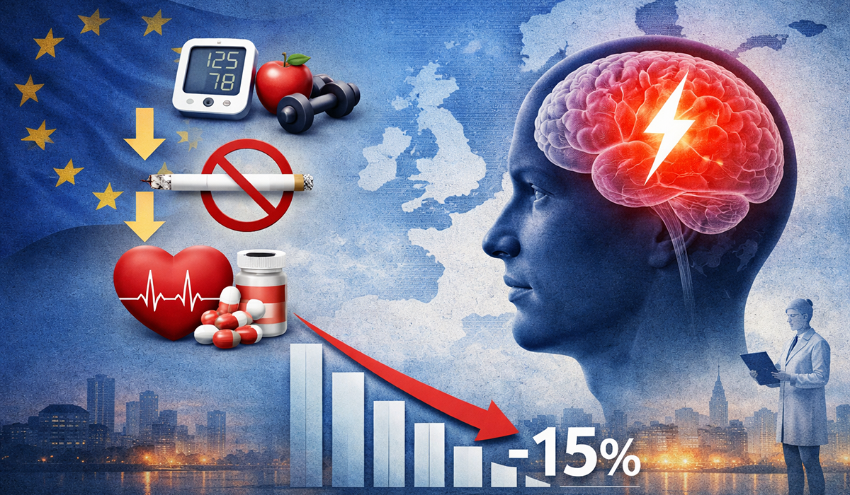 Πώς σχεδιάζει η Ευρώπη να μειώσει τα εγκεφαλικά κατά 15% έως το 2030