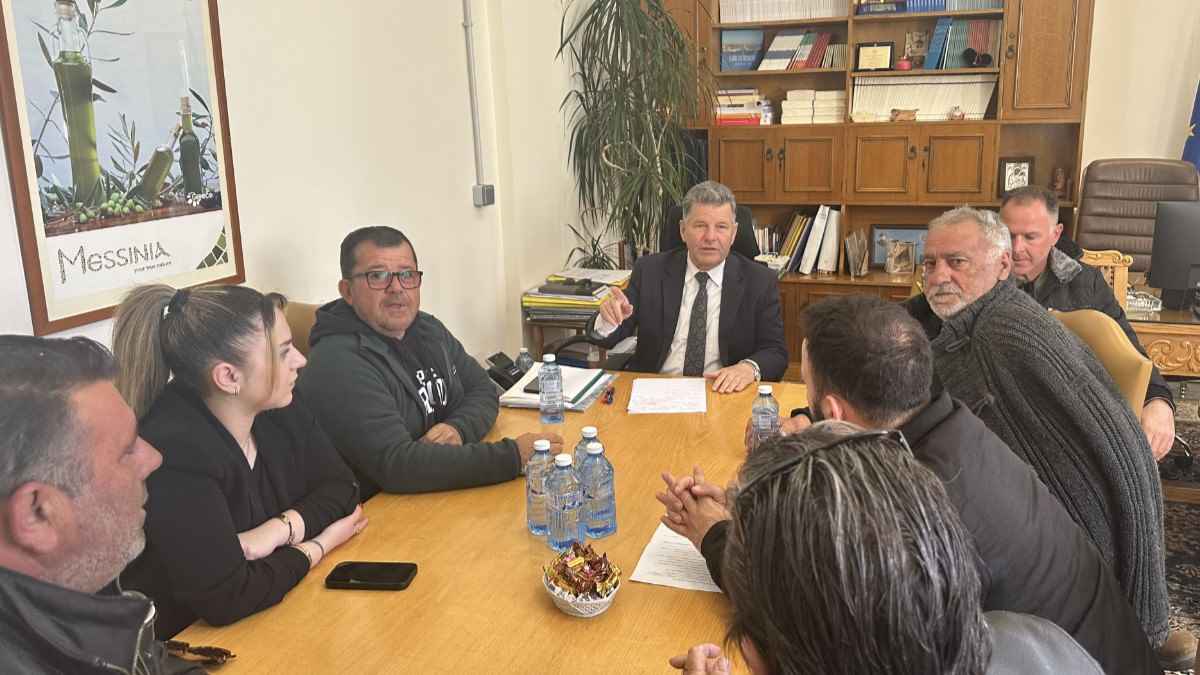 Συνάντηση Αντιπεριφερειάρχη ΠΕ Μεσσηνίας με τον Αγροτοκτηνοτροφικό Σύλλογο Μεσσήνης