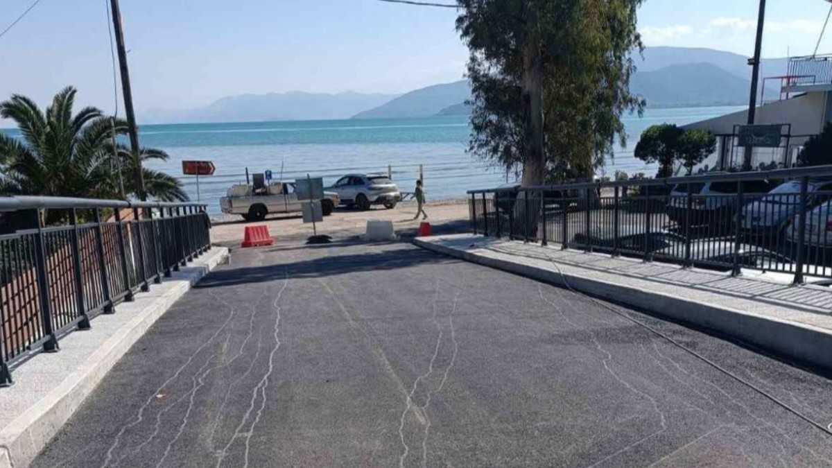 Έτοιμη η νέα γέφυρα στον Ερασίνο στη Νέα Κίο
