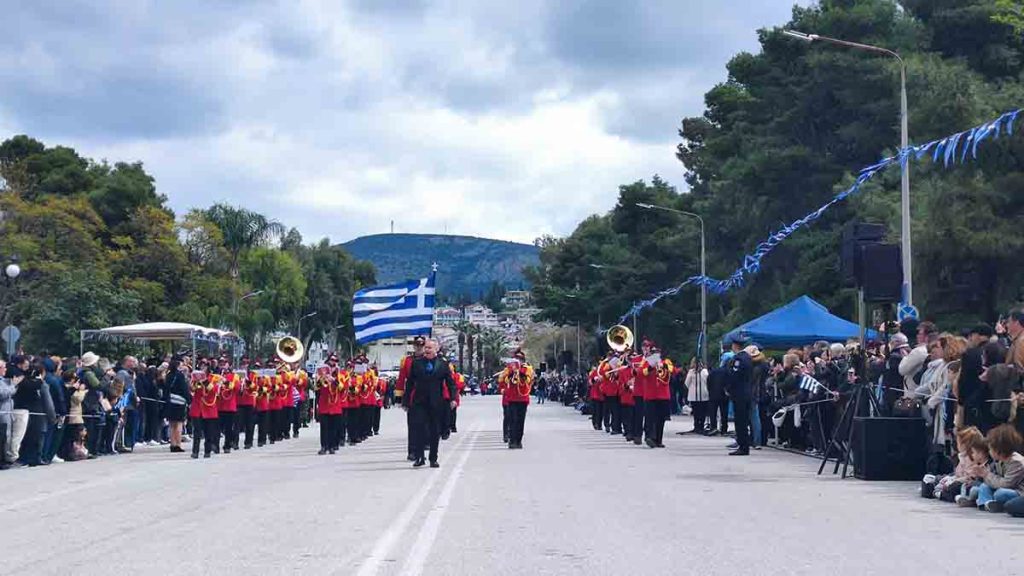 Παρέλαση 25ης Μαρτίου στο Ναύπλιο