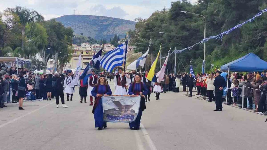 Παρέλαση 25ης Μαρτίου στο Ναύπλιο