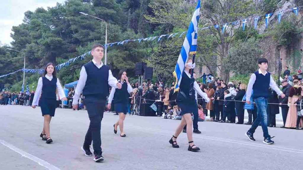 Παρέλαση 25ης Μαρτίου στο Ναύπλιο