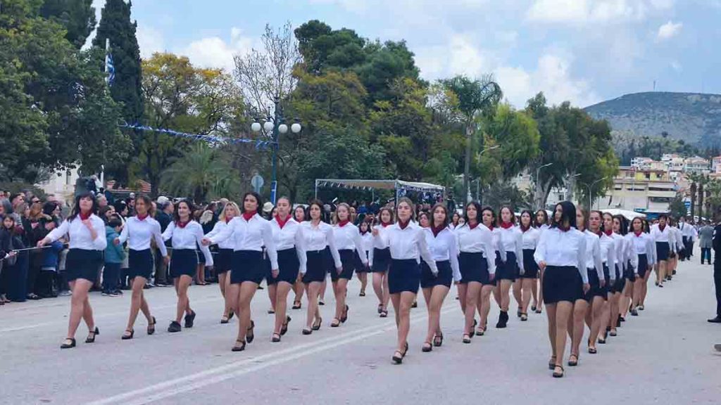 Παρέλαση 25ης Μαρτίου στο Ναύπλιο