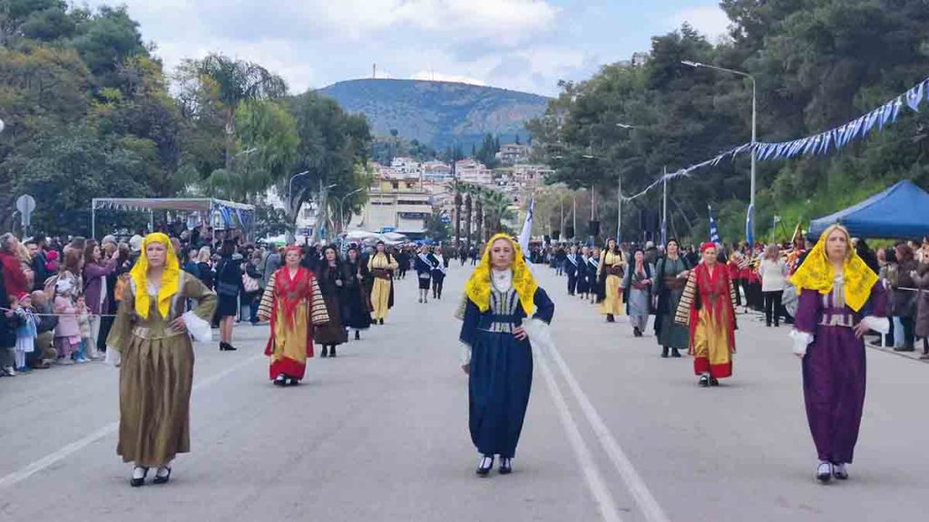 Παρέλαση 25ης Μαρτίου στο Ναύπλιο
