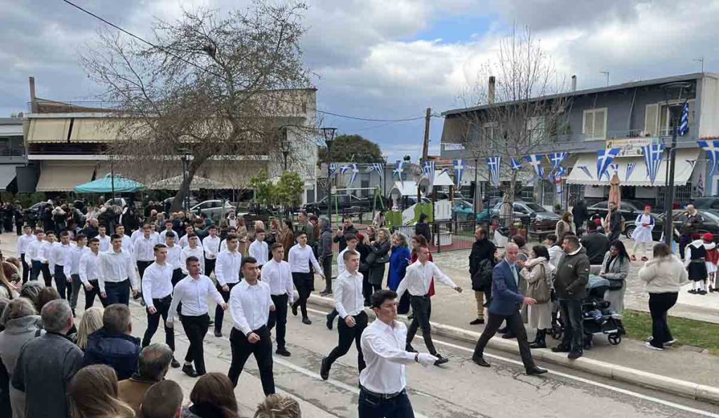 Παρέλαση 25ης Μαρτίου στην Αγία Τριάδα Ναυπλίου 2026