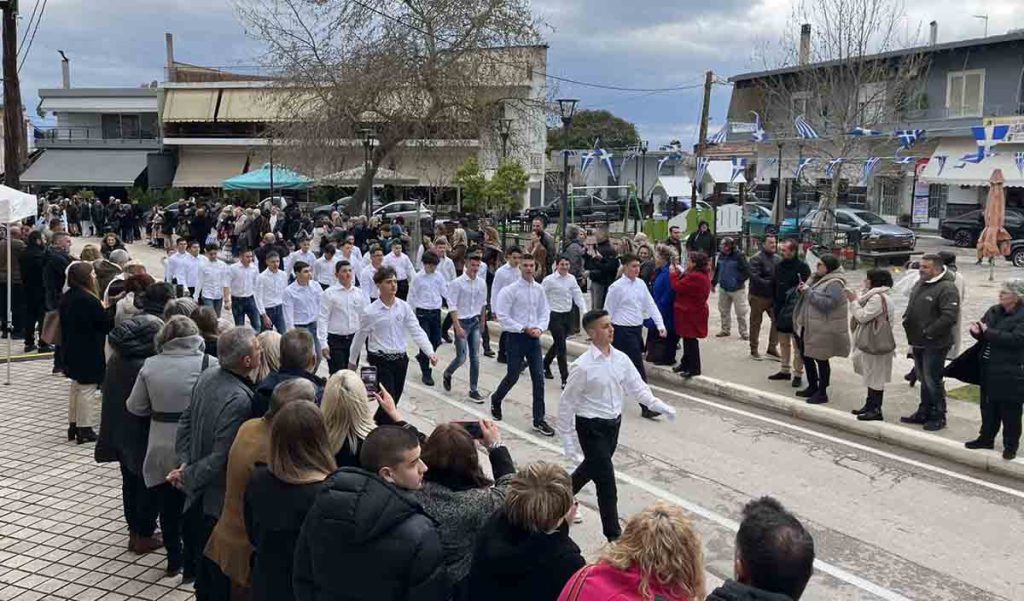 Παρέλαση 25ης Μαρτίου στην Αγία Τριάδα Ναυπλίου 2026