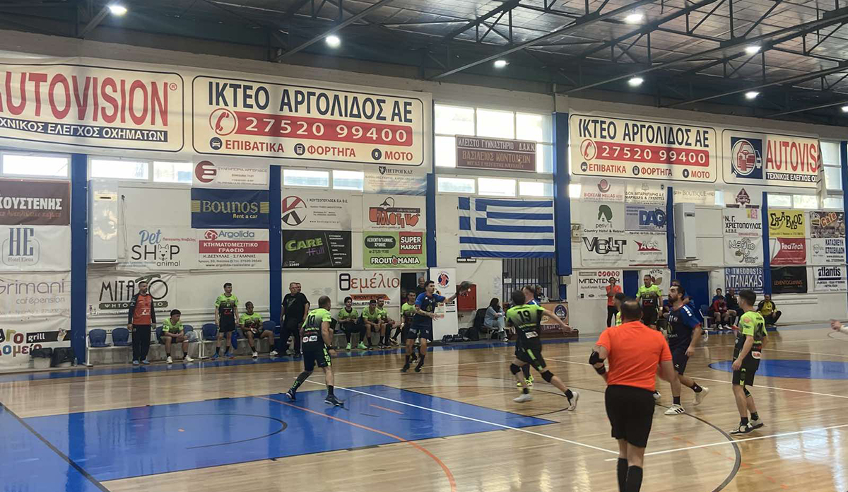 Χάντμπολ: Ήττα που «χτίζει» μέλλον για τον Πολυνίκη Ναυπλίου