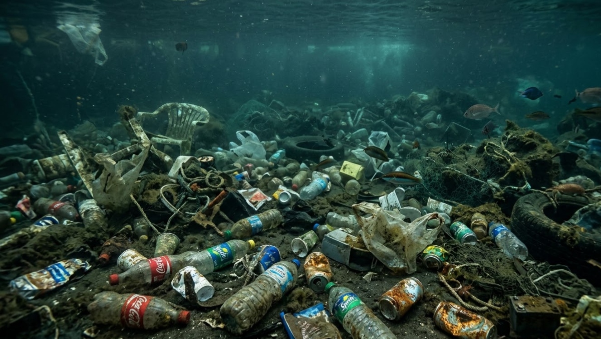 Πύλος: Μία απέραντη χωματερή το βαθύτερο σημείο της Μεσογείου