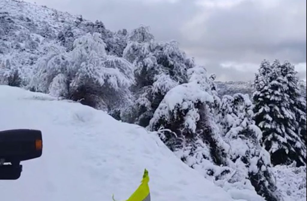 Χιόνια στη Γορτυνία