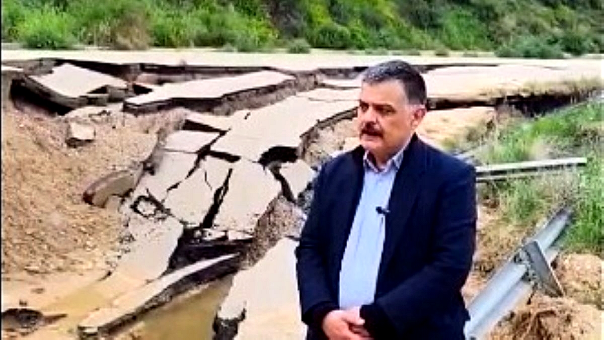 Βιβλικές καταστροφές στη Γορτυνία