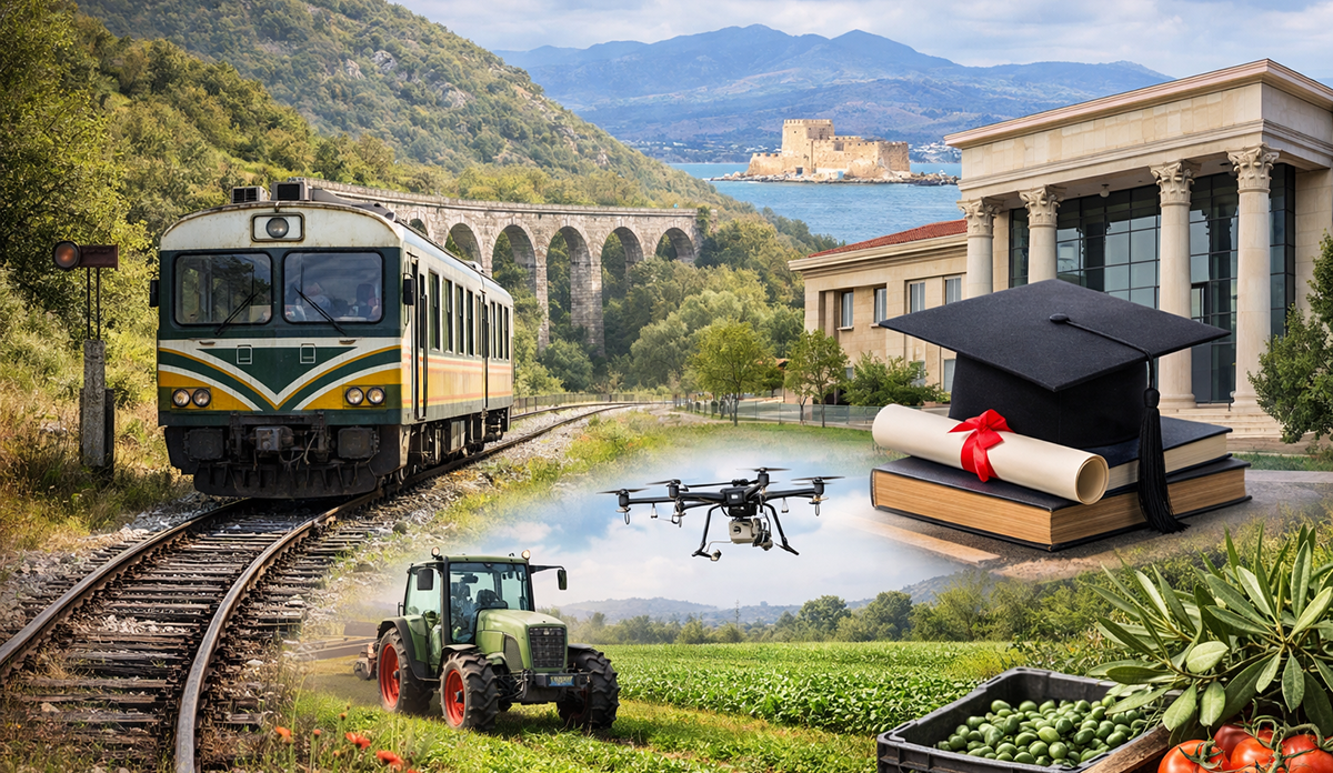 Τα τρία πιο σημαντικά έργα για την Πελοπόννησο