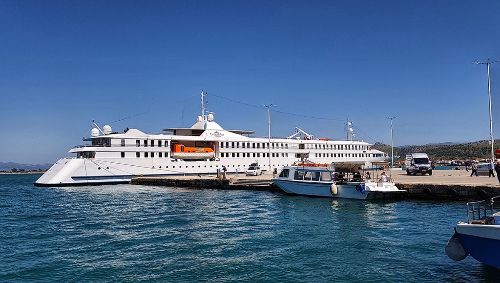 Κρουαζιερόπλοιο la belle de l'adriatique στο Ναύπλιο