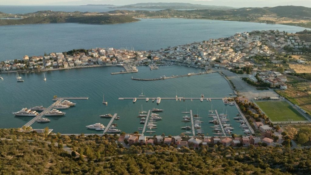 Μαρίνα Ερμιόνης μακέτα