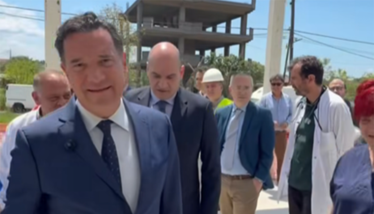 Άδωνις Γεωργιάδης: Παραδίδεται το «πράσινο» Κέντρο Υγείας στη Μεγαλόπολη