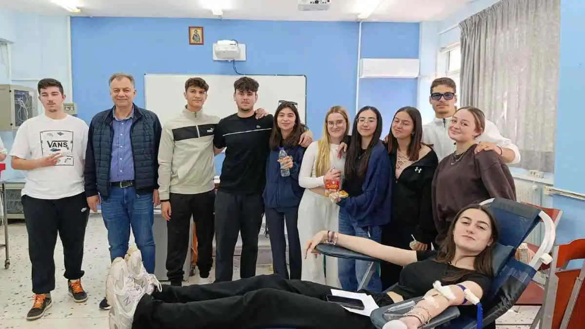 Εθελοντική αιμοδοσία στο 3ο ΓΕΛ Άργους