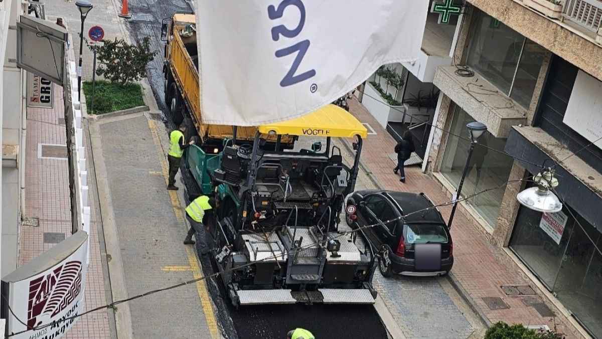 Ασφαλτοστρώσεις στο Άργος: Προσωρινή ταλαιπωρία στην οδό Καποδιστρίου