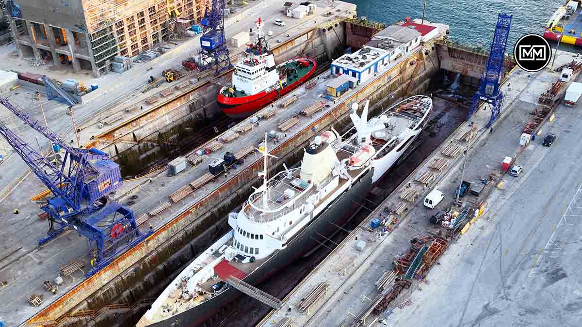 Η θρυλική θαλαμηγός του Ωνάση επισκευάζεται για να πουληθεί