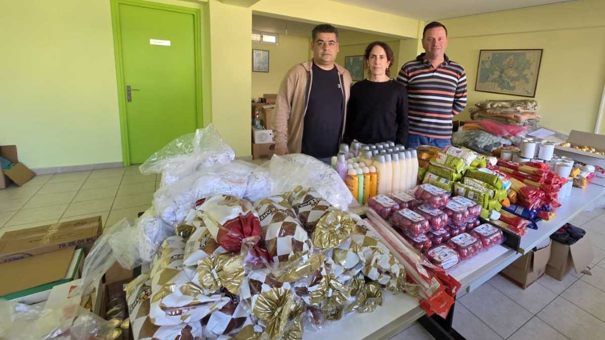 Ναύπλιο: Ο Δικαίος μοίρασε τρόφιμα σε ευάλωτους πριν το Πάσχα