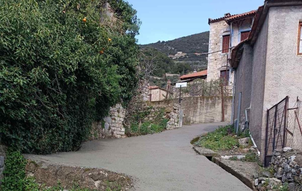 Νέα όψη στη Δήμητρα με ολοκληρωμένα έργα οδοποιίας από τον Δήμο Γορτυνίας