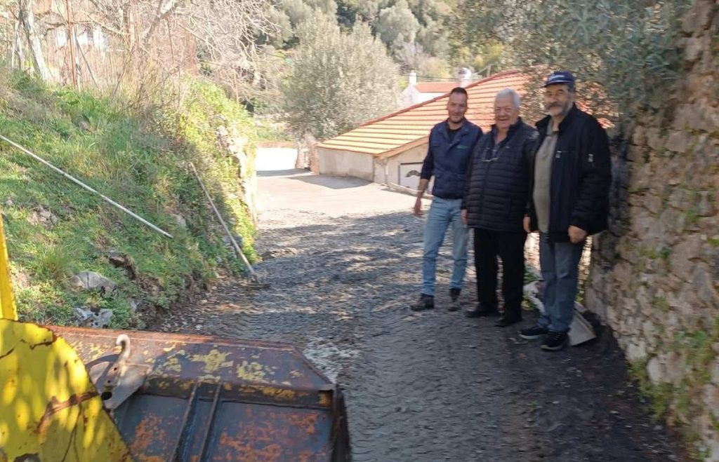 Νέα όψη στη Δήμητρα με ολοκληρωμένα έργα οδοποιίας από τον Δήμο Γορτυνίας