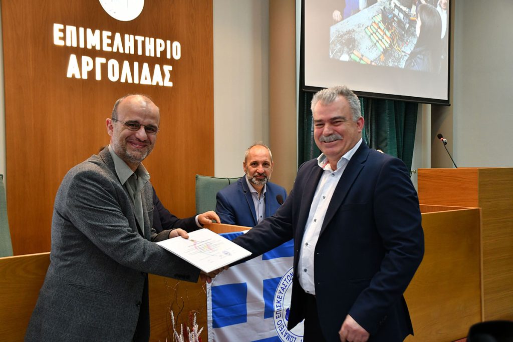 Πιστοποιήθηκαν οι πρώτοι 42 τεχνίτες οχημάτων υψηλής τάσης στην Αργολίδα