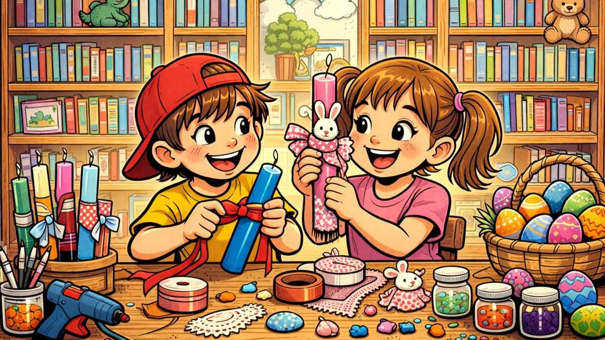 Πασχαλινές δημιουργίες στην Παιδική Βιβλιοθήκη Άργους