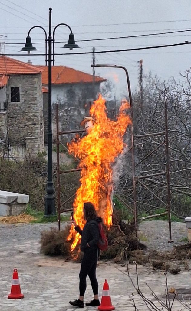 Κάψιμο Ιούδα στον Κοσμά Αρκαδίας Πάσχα 2026