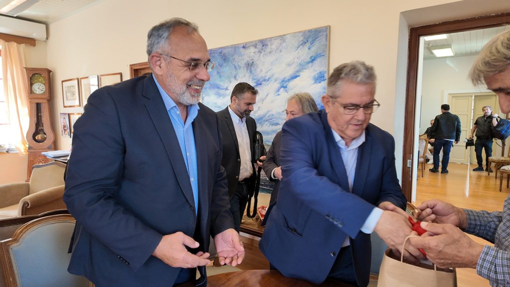 Επίσκεψη Κουτσούμπα στην Ακροναυπλία