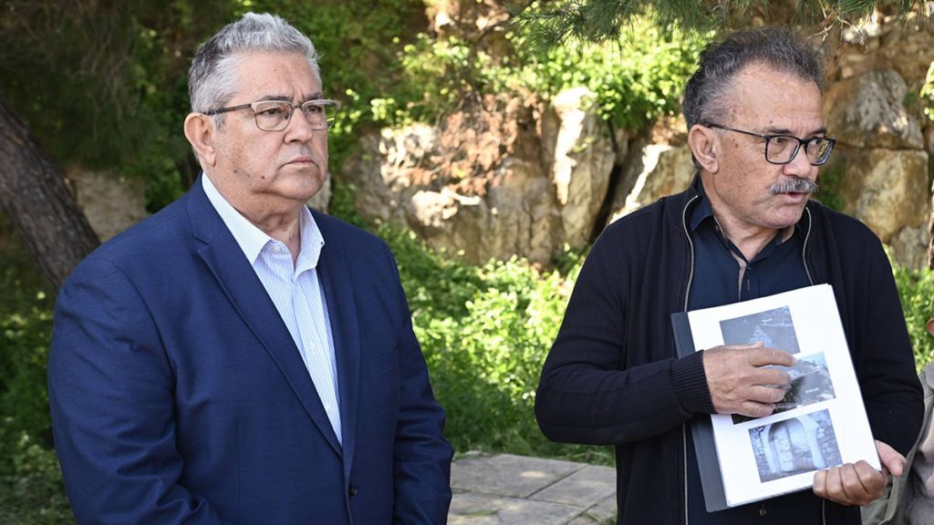 Επίσκεψη Κουτσούμπα στην Ακροναυπλία