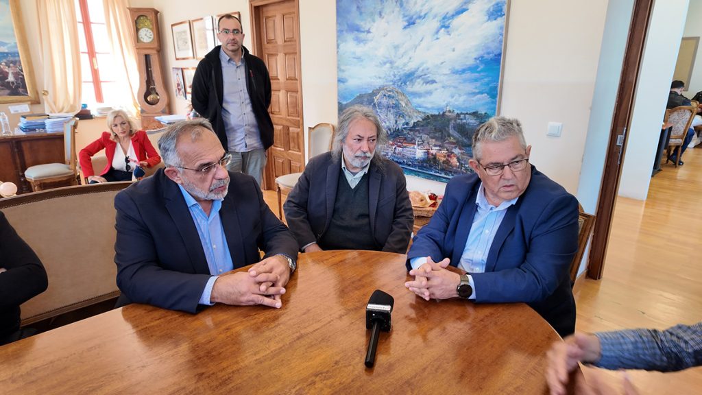 Επίσκεψη Κουτσούμπα στην Ακροναυπλία