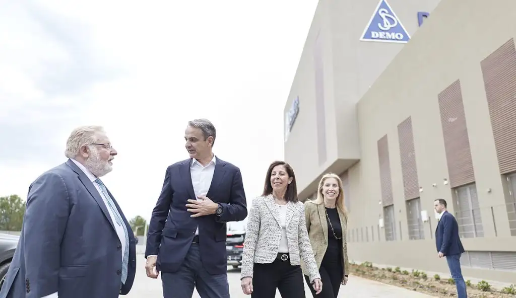 Ο Κυριάκος Μητσοτάκης στην Τρίπολη