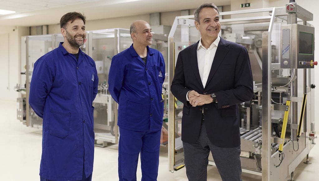 Ο Κυριάκος Μητσοτάκης στην Τρίπολη