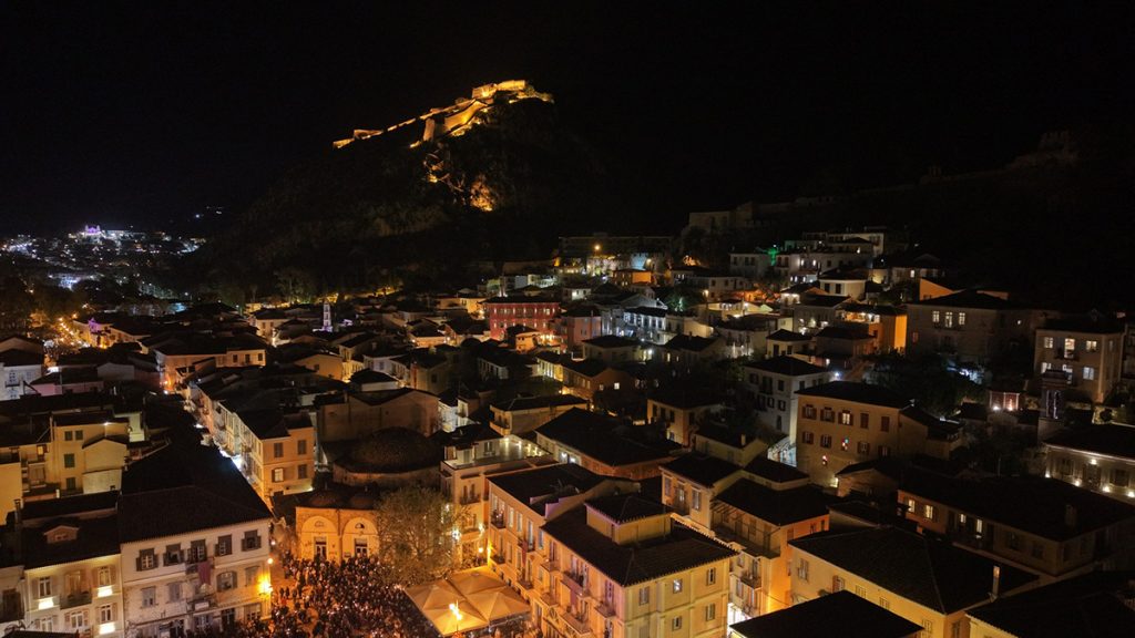 Ναύπλιο περιφορά συνάντηση επιταφίων Μεγάλη Παρασκευή 2026