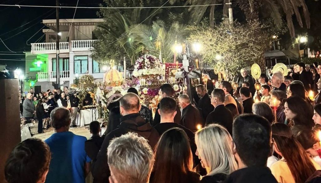 Περιφορά και συνάντηση επιταφίων στο Κρανίδι 2026