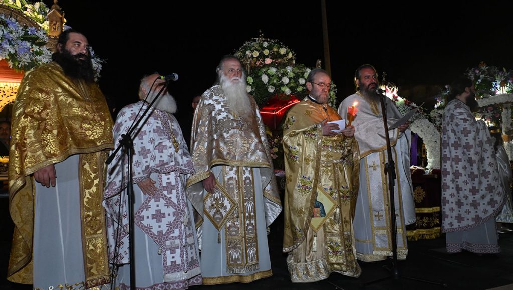 Άργος περιφορά συνάντηση επιταφίων Μεγάλη Παρασκευή 2026