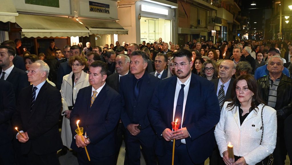 Άργος περιφορά συνάντηση επιταφίων Μεγάλη Παρασκευή 2026